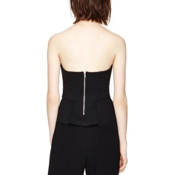 Babaton by Aritzia Graeme Peplum Bustier Top - Picture 2 of 5